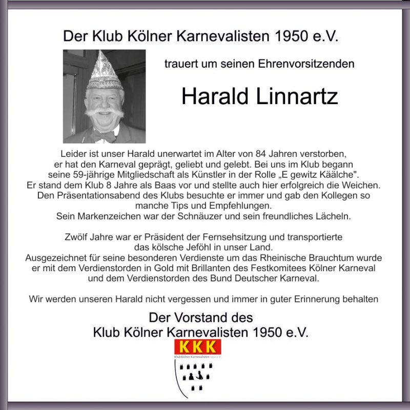 Traueranzeige-Linnartz